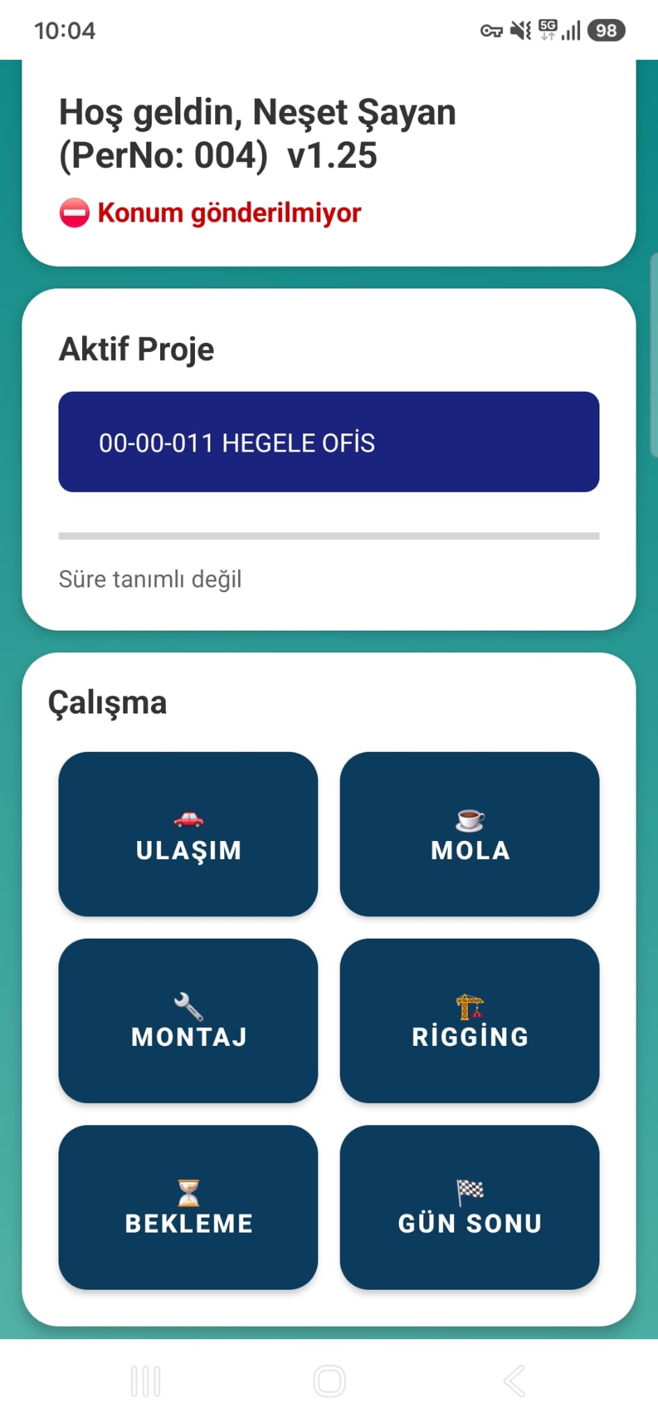 Poseidon Konum Takibi